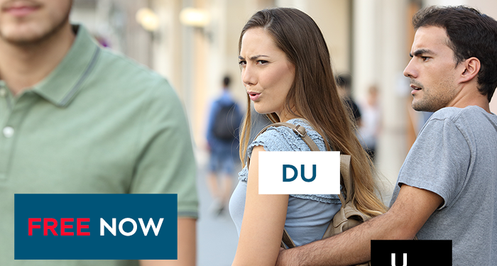 Mit der Aktion #fahrlegal schenkt FREE NOW allen Fahrgästen 50 % auf eine per App bezahlte Taxifahrt.