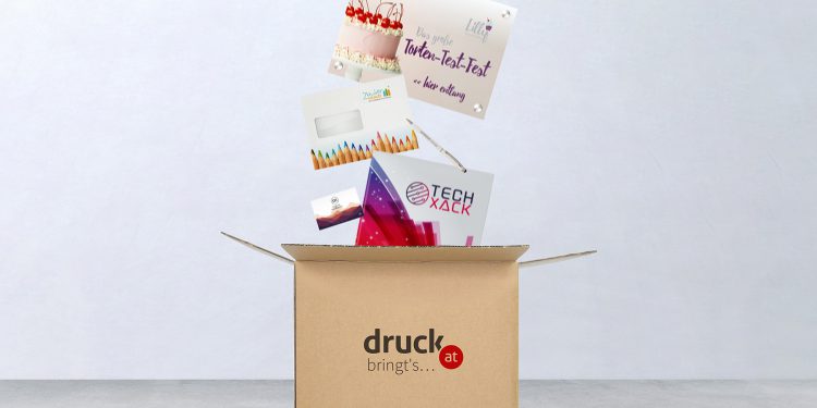 druck.at senkt Preise auf 120.000 Produkte und versendet kostenlos.