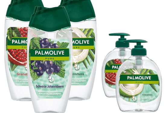 Neue Pflegeserie: Palmolive PURE – mit weniger Inhaltsstoffen Gutes tun