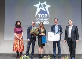 Gold für Techem: Top Company Award für besten Arbeitgeber in Tirol