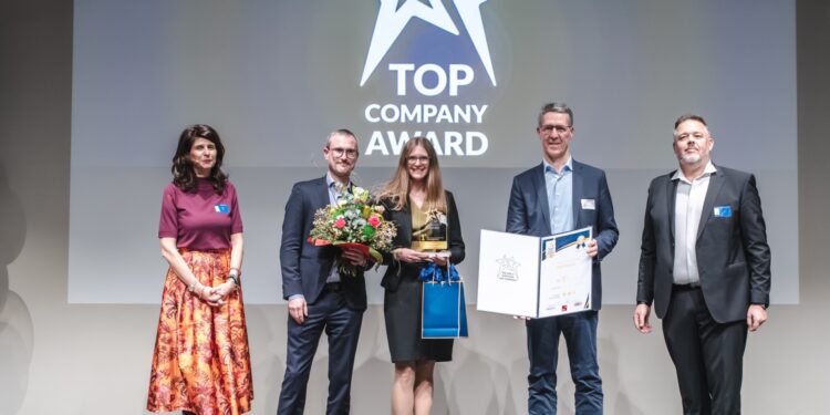 Gold für Techem: Top Company Award für besten Arbeitgeber in Tirol